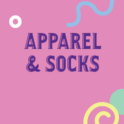 apparel and socks