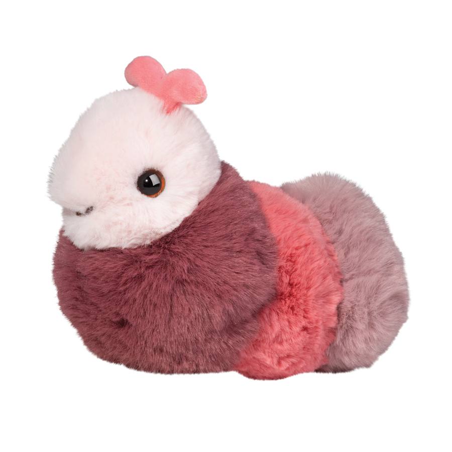 Sybil Pink Caterpillar, plushies,  Unicorn Feed and Supply