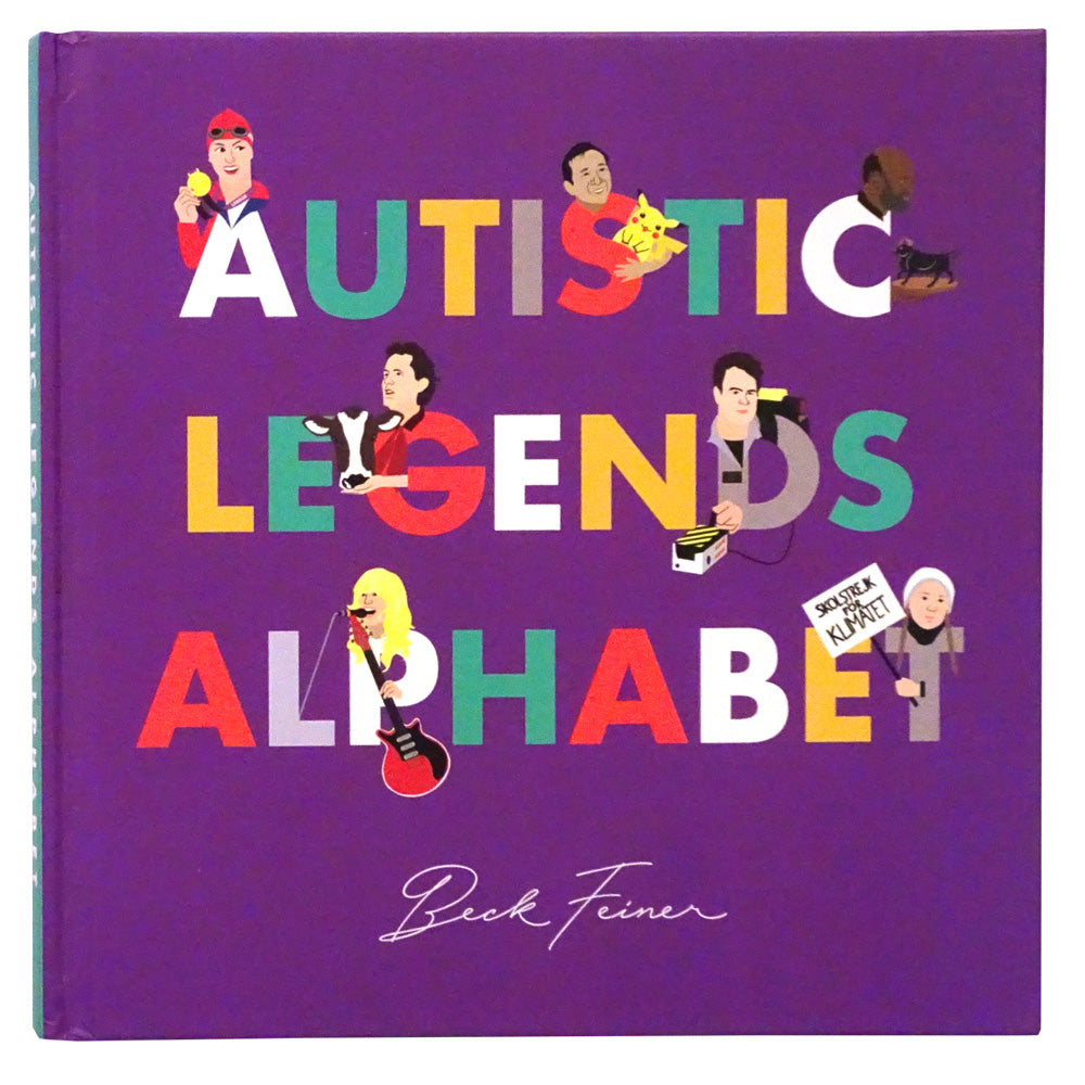Autistic Legends Alphabet Book, Book,  Unicorn Feed and Supply