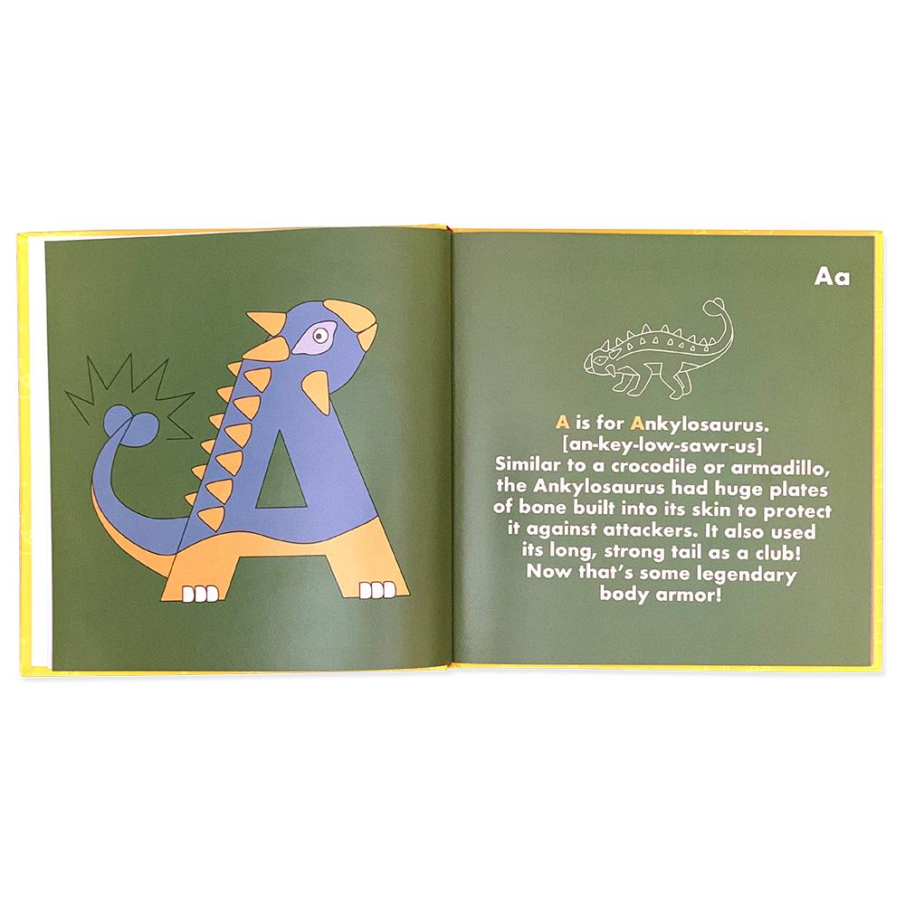 Dino Legends Alphabet, Book,  Unicorn Feed and Supply