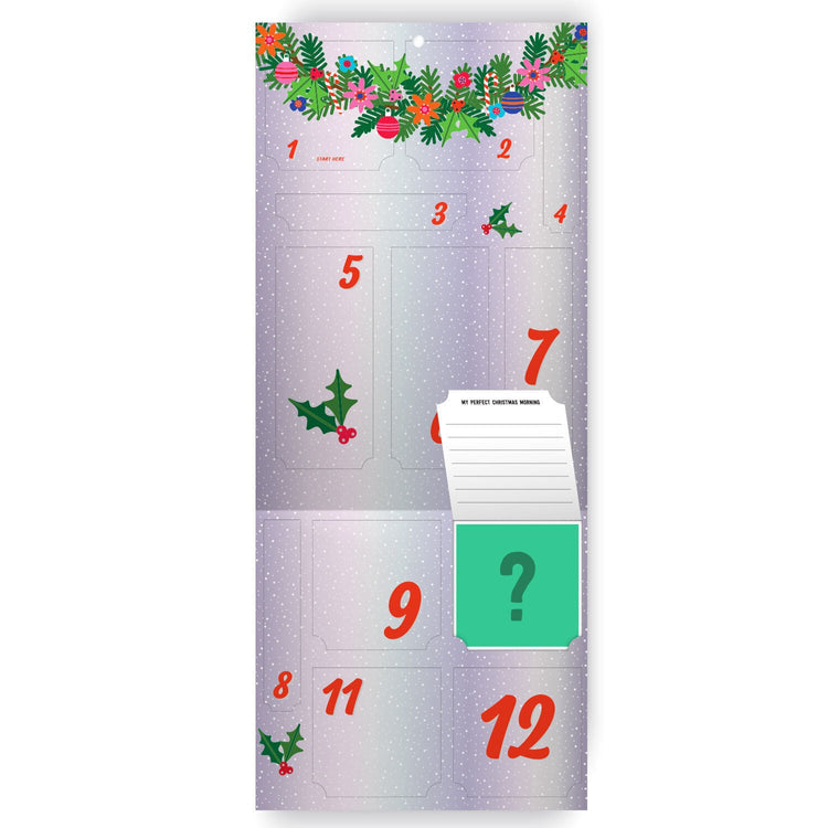 December Christmas Countdown / Days of the Month stickers (S-100