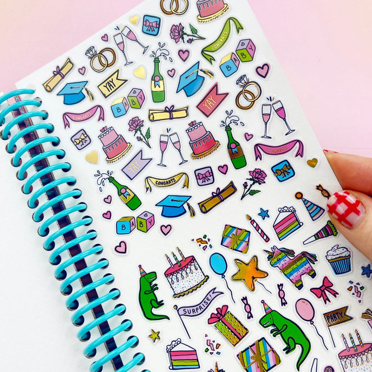 Planners Stickers For Days Sticker Book, Sticker,  Unicorn Feed and Supply