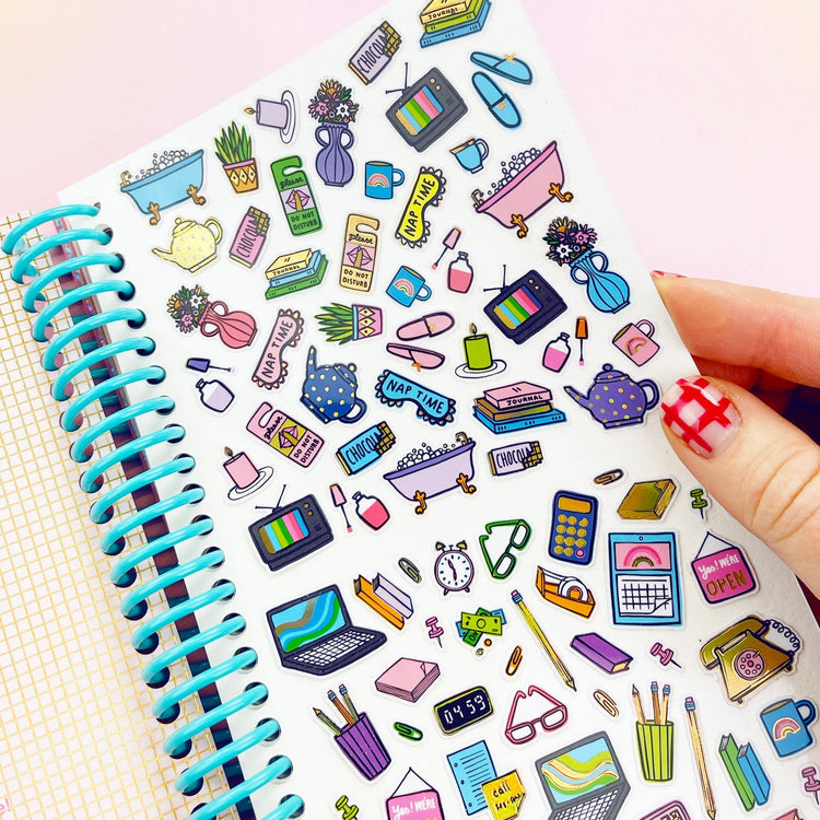 Planners Stickers For Days Sticker Book, Sticker,  Unicorn Feed and Supply