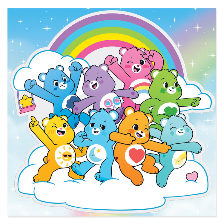 Care Bears Care Super Big Puffy, Sticker,  Unicorn Feed and Supply