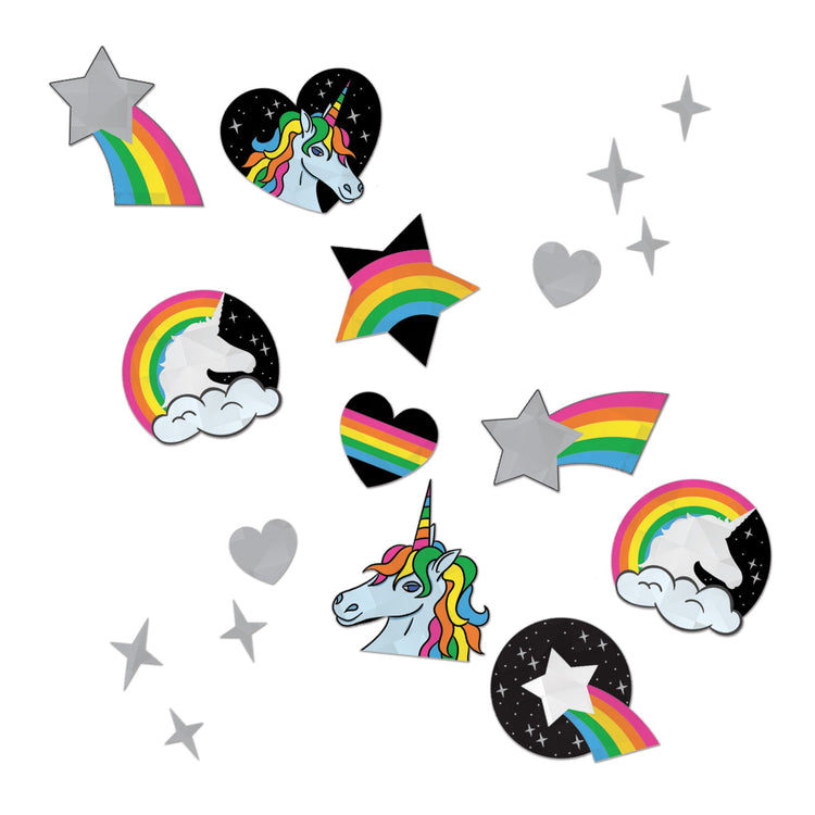 Stellar Unicorns Sticker Confetti, Sticker,  Unicorn Feed and Supply