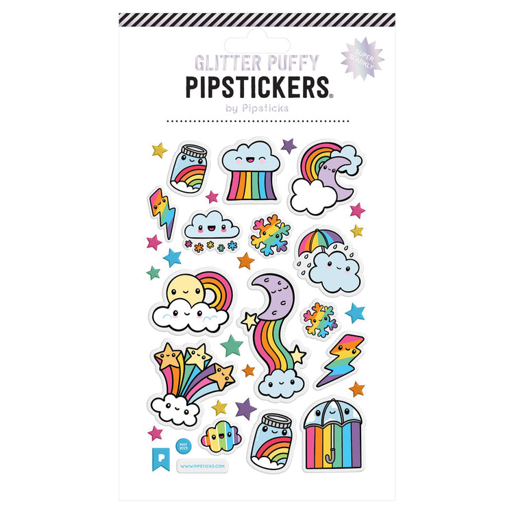 Puffy Cloudbursts, Sticker,  Unicorn Feed and Supply