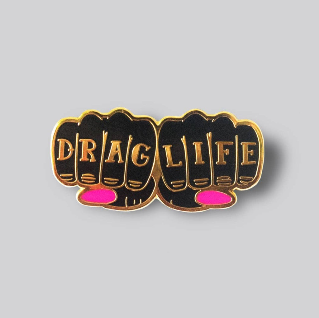 DRAG LIFE Pin, enamel pin,  Unicorn Feed and Supply