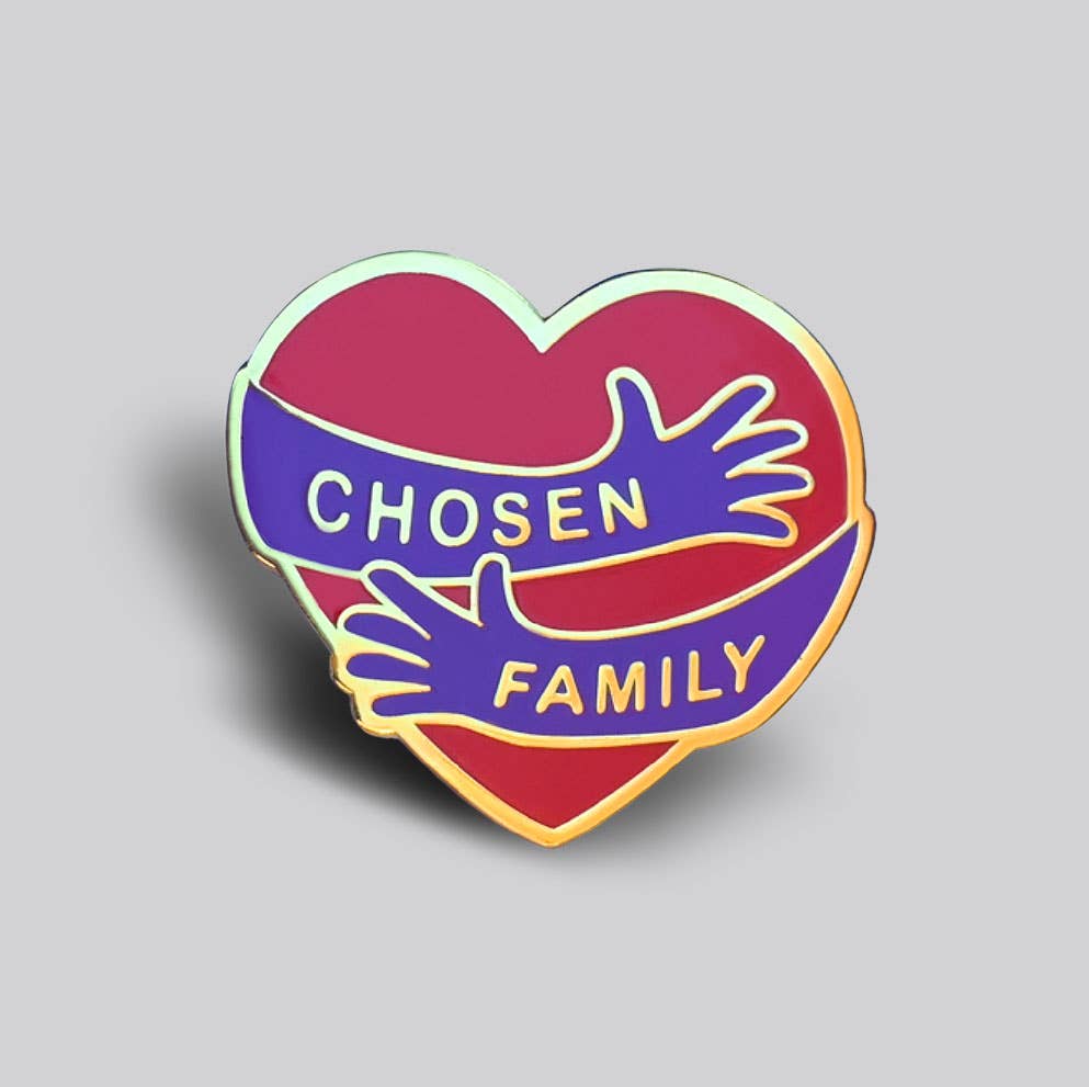 Chosen Family pin, enamel pin,  Unicorn Feed and Supply