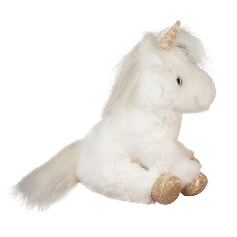 Mini Elodie Soft White Unicorn, plushies,  Unicorn Feed and Supply