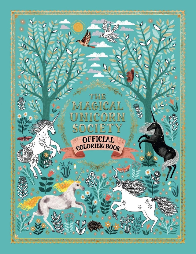 Magical Unicorn Society Official Coloring Book, Coloring Book,  Unicorn Feed and Supply
