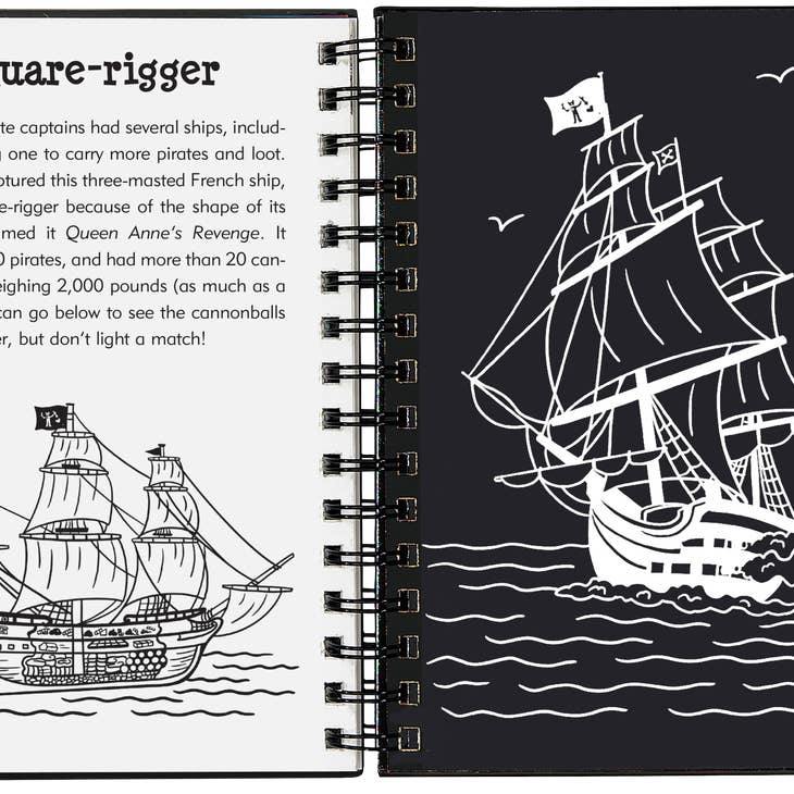 Pirates Scratch And Sketch, games & activities,  Unicorn Feed and Supply