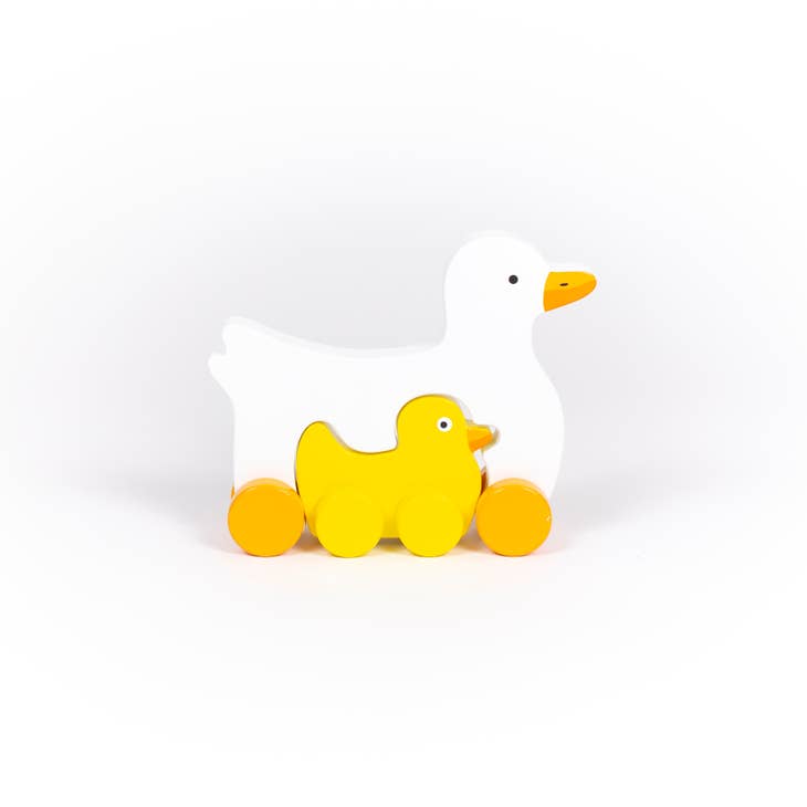Big & Little Duck Wooden Roller, Toys,  Unicorn Feed and Supply