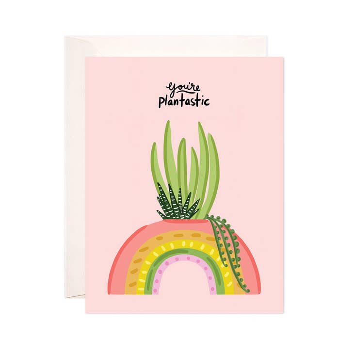 Plantastic Greeting Card, card,  Unicorn Feed and Supply