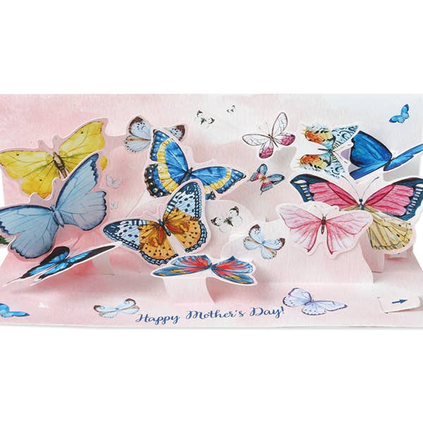 Butterfly Dance Pop Up Card, card,  Unicorn Feed and Supply