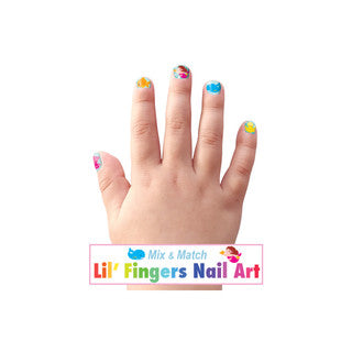 Lil' Fingers Nail Art - Mermaid & Friends, nail art,  Unicorn Feed and Supply