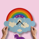 Rainbow Pendulum Clock, clock,  Unicorn Feed and Supply