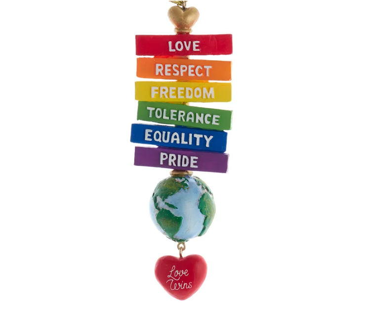 PRIDE Sign Ornament, ornament,  Unicorn Feed and Supply