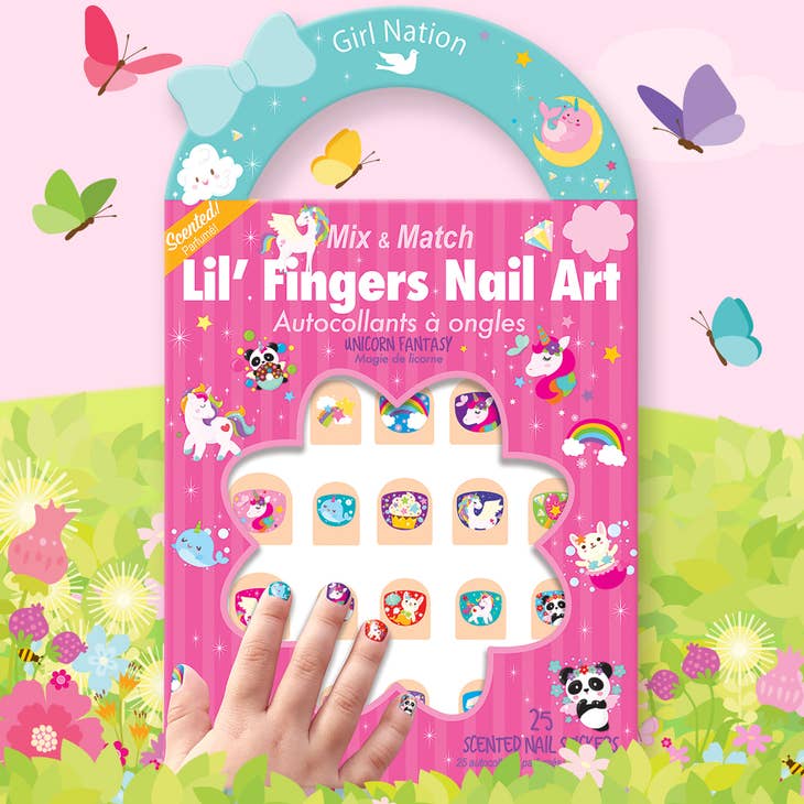 Lil' Fingers Nail Art - Unicorn Fantasy, nail art,  Unicorn Feed and Supply