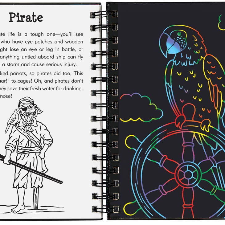 Pirates Scratch And Sketch, games & activities,  Unicorn Feed and Supply