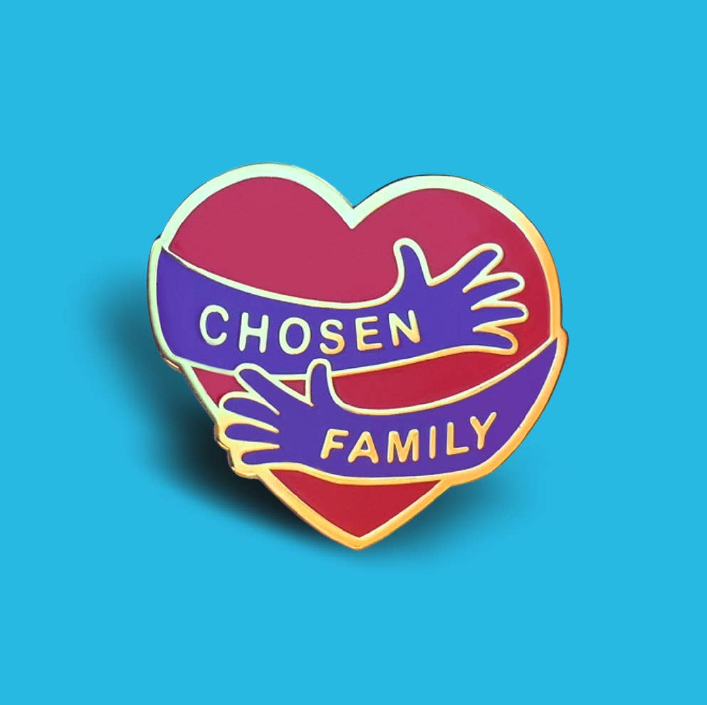 Chosen Family pin, enamel pin,  Unicorn Feed and Supply