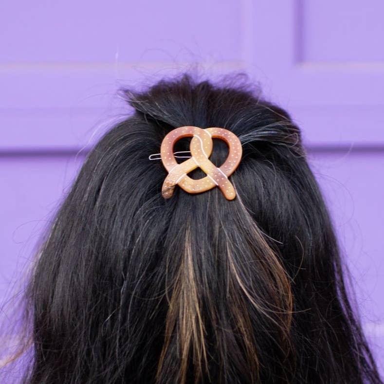 Pretzel Barrette, ,  Unicorn Feed and Supply