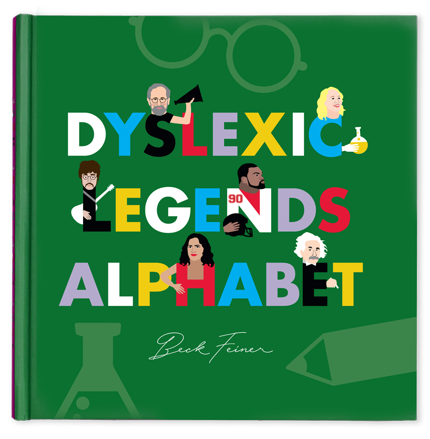 Dyslexic Legends Alphabet Book, Book,  Unicorn Feed and Supply