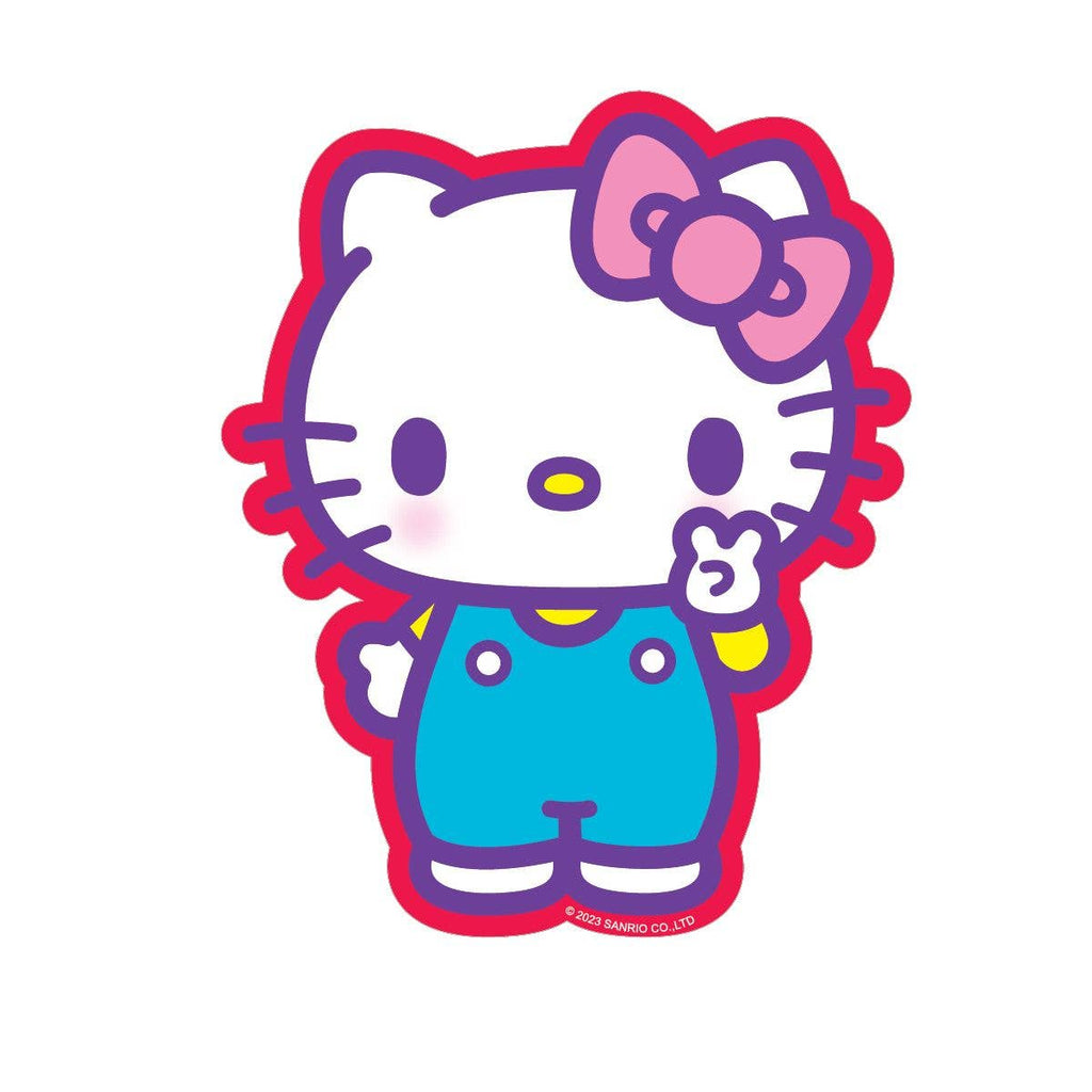 Hello Kitty Peace Sign Vinyl, ,  Unicorn Feed and Supply