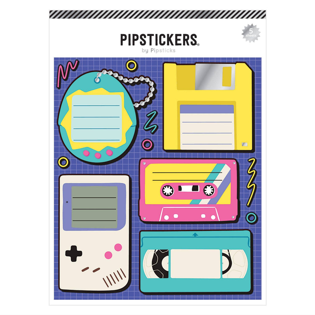 Retro Gadgets Labels (5ct), Labels,  Unicorn Feed and Supply