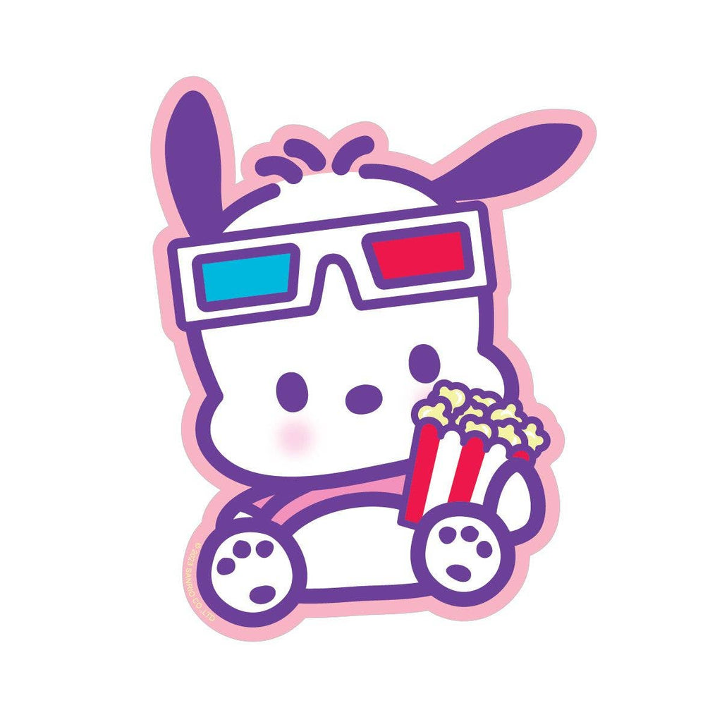 Pochacco Loves Movies Vinyl, Sticker,  Unicorn Feed and Supply