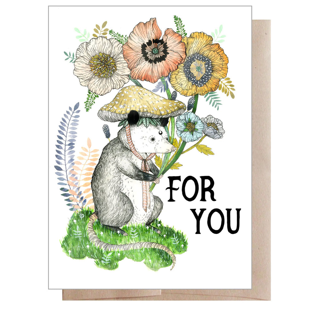 For You Greeting Card, card,  Unicorn Feed and Supply