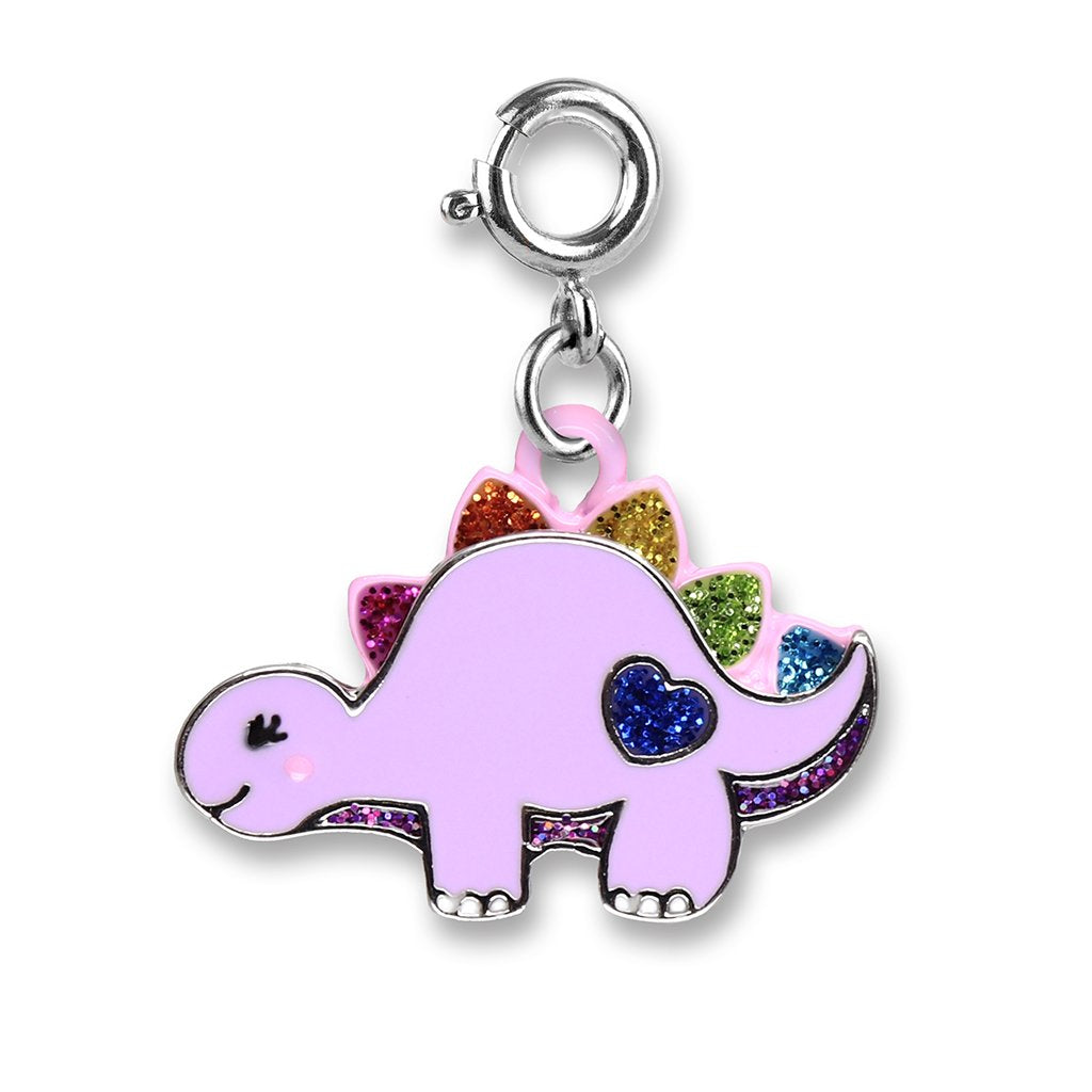 Glitter Dinosaur Charm, jewelry,  Unicorn Feed and Supply