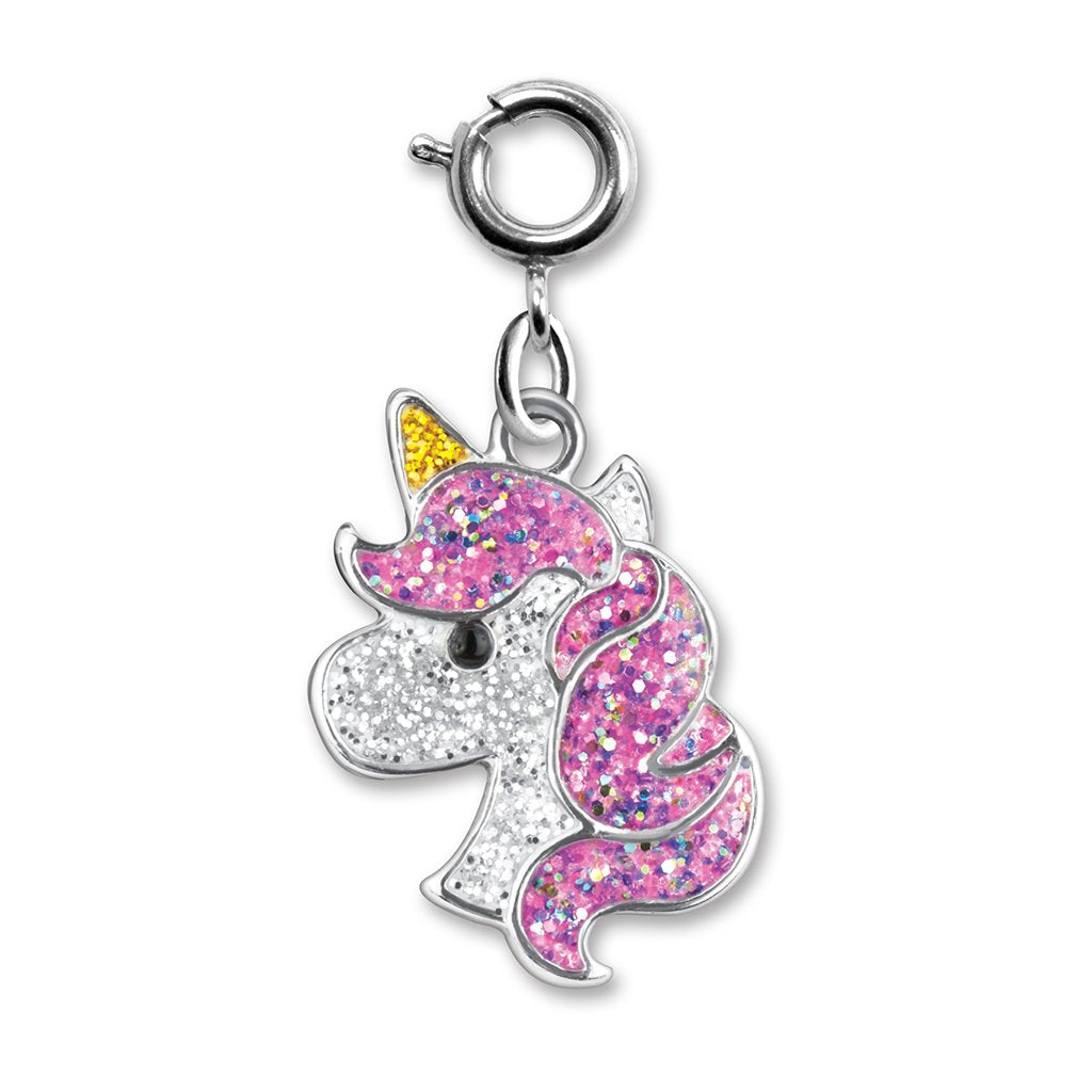 Glitter Unicorn Charm, jewelry,  Unicorn Feed and Supply