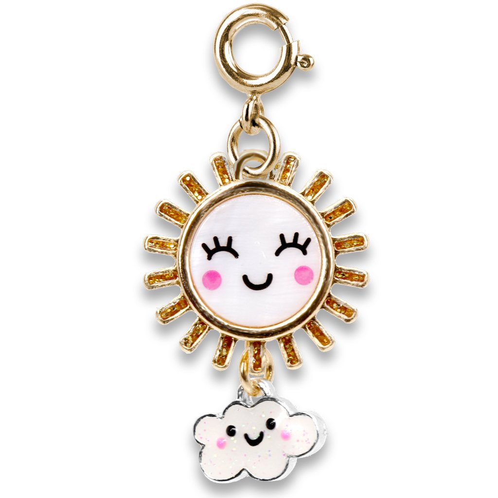 Gold Sunshine Charm, jewelry,  Unicorn Feed and Supply