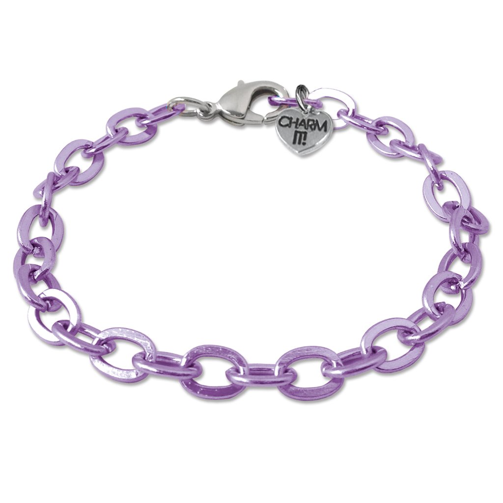 CHARM IT! Purple Chain Bracelet, jewelry,  Unicorn Feed and Supply