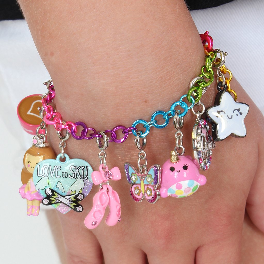 CHARM IT! Rainbow Chain Bracelet, jewelry,  Unicorn Feed and Supply