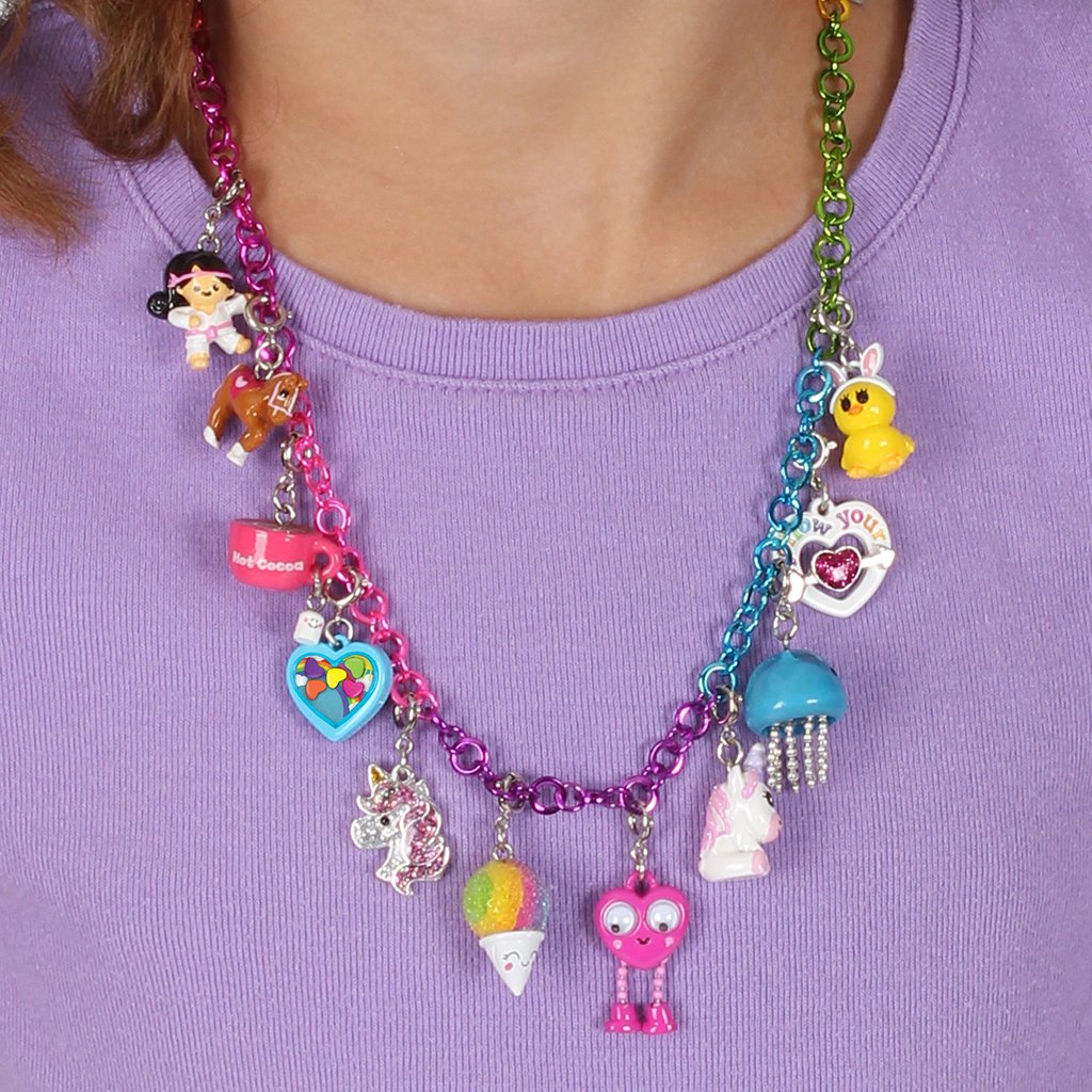 Charm It! Rainbow Necklace, jewelry,  Unicorn Feed and Supply