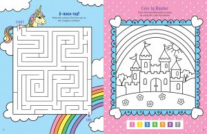 Unicorn Activity Book, games & activities,  Unicorn Feed and Supply